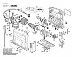 Bosch 0 603 229 103 Pst 50 A Jig Saw 230 V / Eu Spare Parts